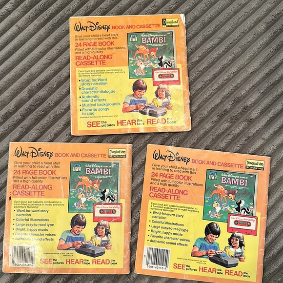 Children’s vintage read along books - no cassette tapes - Picture 5 of 5